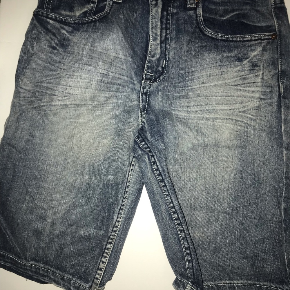 Boy’s flypaper jean denim shorts adjustable waist